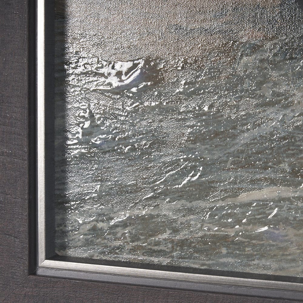 Mercana - Cloudy Day I by Mercana Studio a Hand Embellished Textured Framed Art Print - 15083 view 5