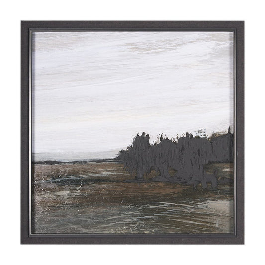 Mercana - Cloudy Day II by Mercana Studio a Hand Embellished Textured Framed Art Print - 15084 view 1