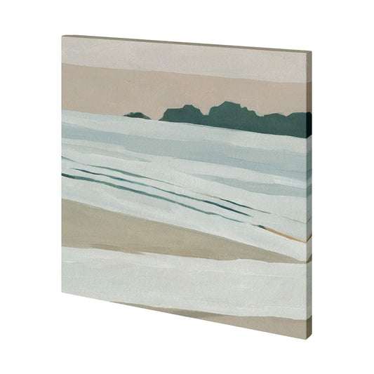 Mercana - Coastal Lines I by Emma Scarvey a Hand Embellished Textured Canvas - 101229-S view 1