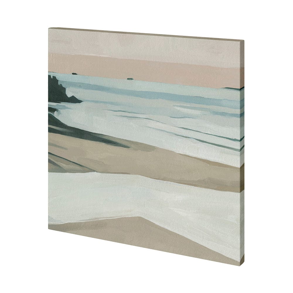 Mercana - Coastal Lines II by Emma Scarvey a Hand Embellished Textured Canvas - 101230-S view 1