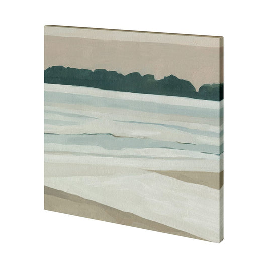 Mercana - Coastal Lines IV by Emma Scarvey a Hand Embellished Textured Canvas - 101232-L view 1