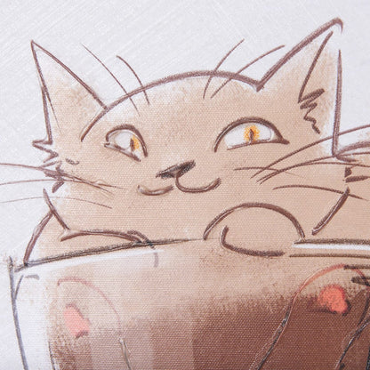 Mercana - Coffee Cat II by Mercana Studio a Hand Embellished Textured Canvas - 102250-S view 8