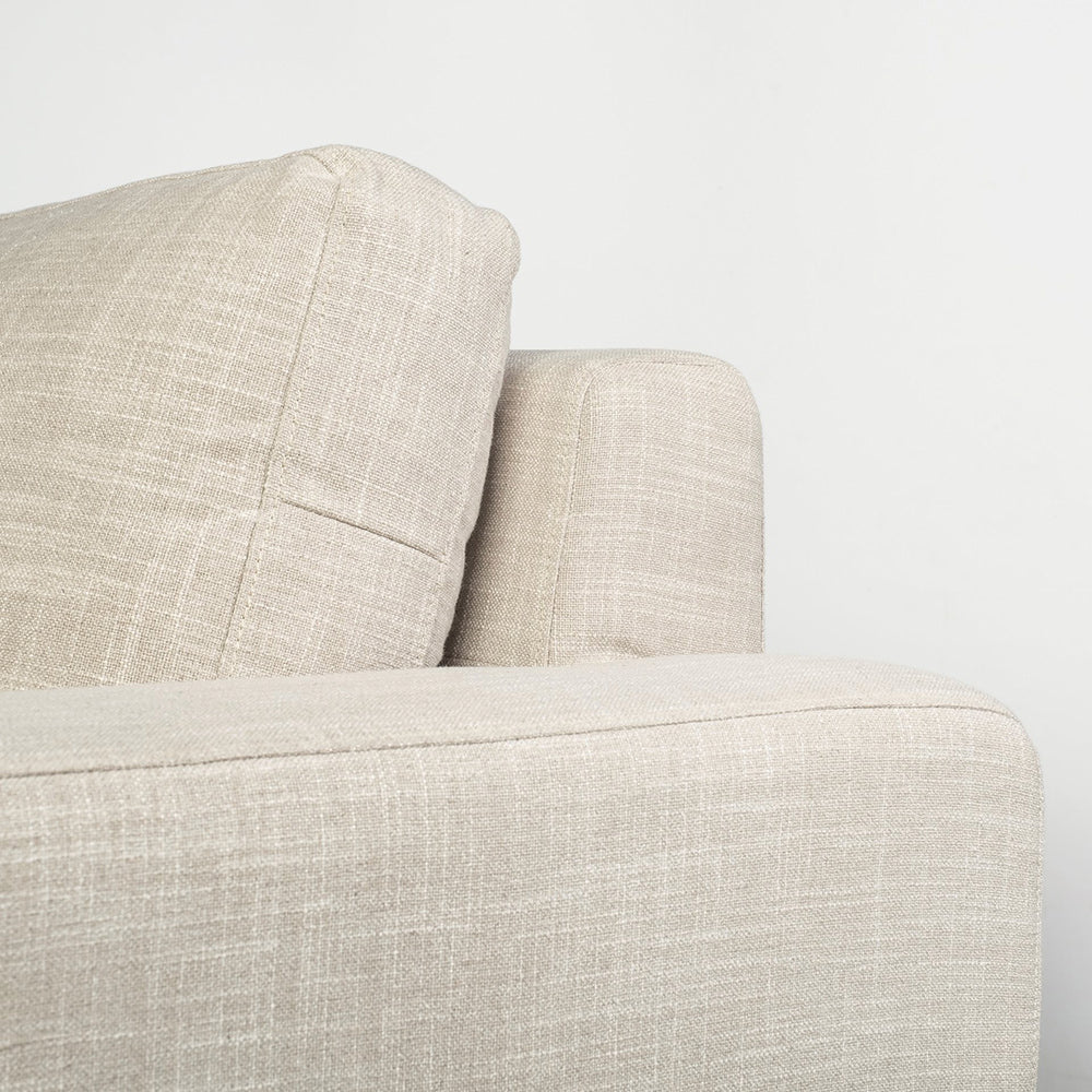 Mercana - Colburne II 95" Beige Upholstered Three Seater Sofa - 68756 view 7