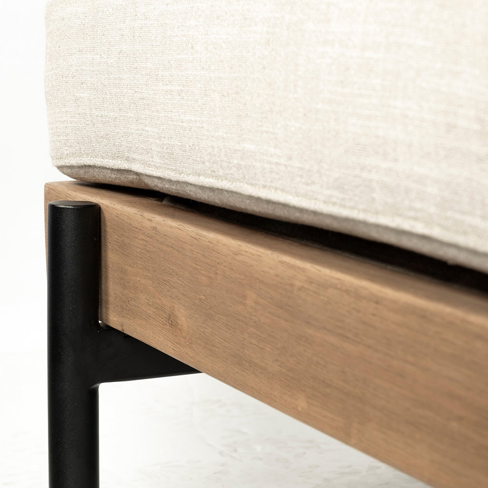 Mercana - Colburne II 95" Beige Upholstered Three Seater Sofa - 68756 view 9