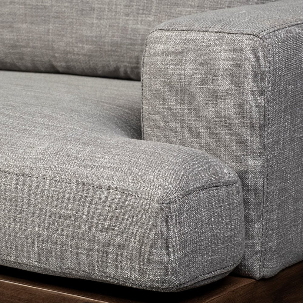 Mercana - Colburne II 95" Gray Upholstered Three Seater Sofa - 68758 view 7