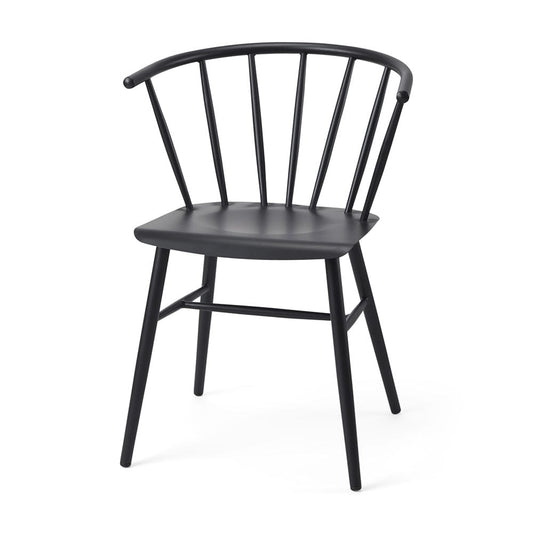 Mercana - Colin 21.3L x 21.3W x 30.3H Black Metal Dining Chair - 69840 view 1