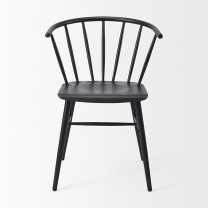 Mercana - Colin 21.3L x 21.3W x 30.3H Black Metal Dining Chair - 69840 view 2