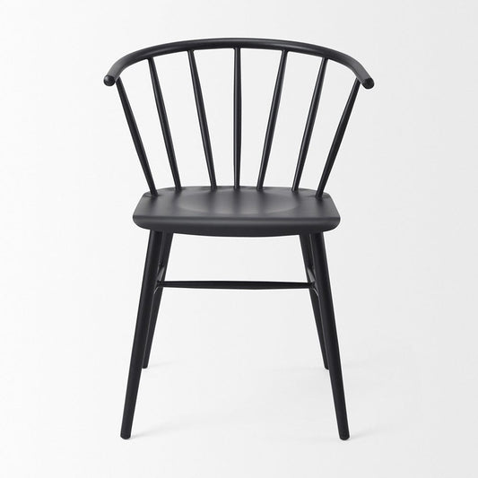 Mercana - Colin 21.3L x 21.3W x 30.3H Black Metal Dining Chair - 69840 view 2