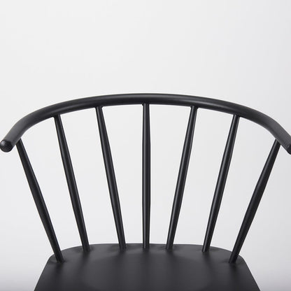 Mercana - Colin 21.3L x 21.3W x 30.3H Black Metal Dining Chair - 69840 view 6