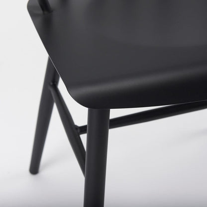 Mercana - Colin 21.3L x 21.3W x 30.3H Black Metal Dining Chair - 69840 view 10