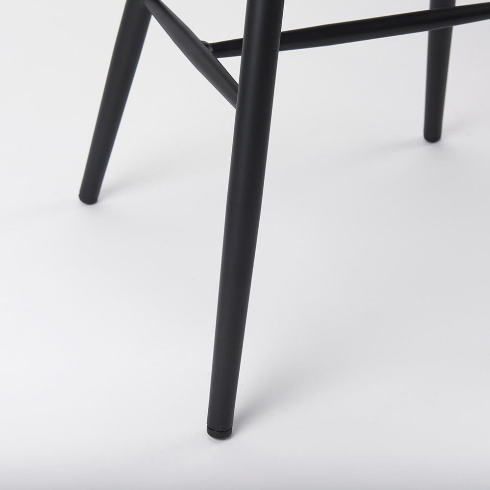 Mercana - Colin 21.3L x 21.3W x 30.3H Black Metal Dining Chair - 69840 view 11