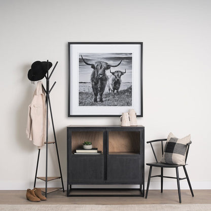 Mercana - Colin 21.3L x 21.3W x 30.3H Black Metal Dining Chair - 69840 view 14