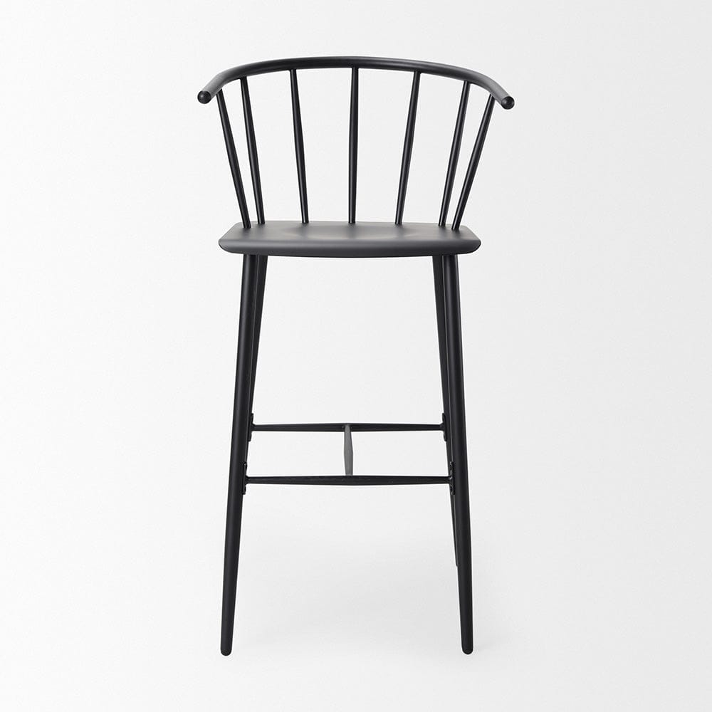 Mercana - Colin Black Metal Bar Stool - 69843 view 3