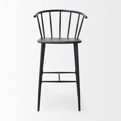 Mercana - Colin Black Metal Bar Stool - 69843 view 3