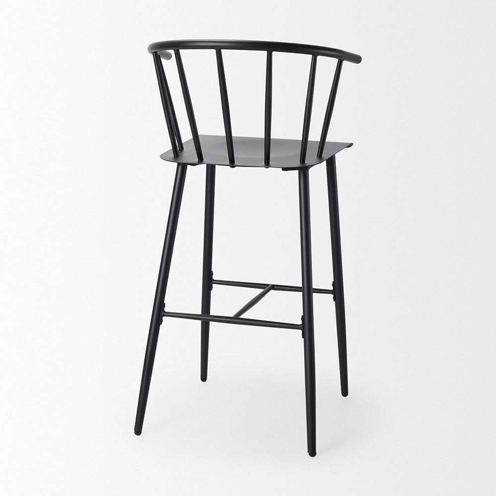 Mercana - Colin Black Metal Bar Stool - 69843 view 6