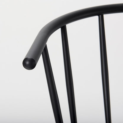 Mercana - Colin Black Metal Bar Stool - 69843 view 8