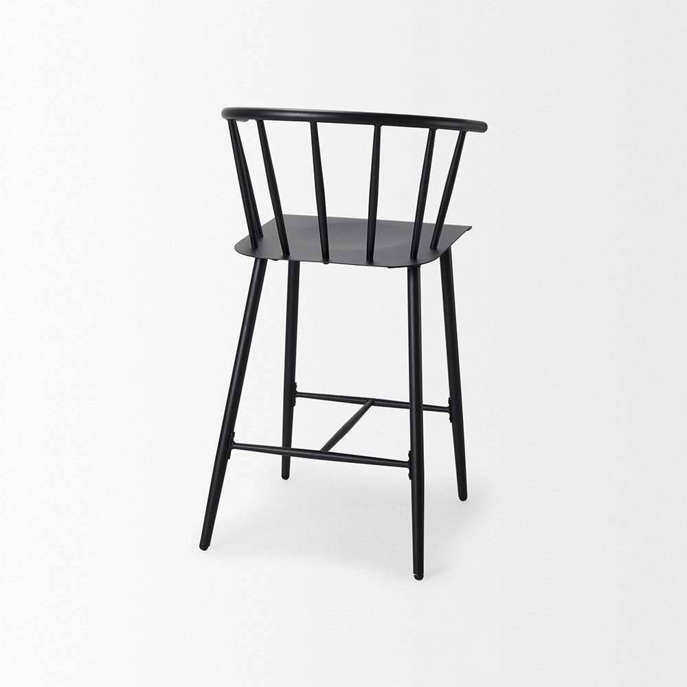Mercana - Colin Black Metal Counter Stool - 69842 view 6