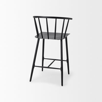 Mercana - Colin Black Metal Counter Stool - 69842 view 6