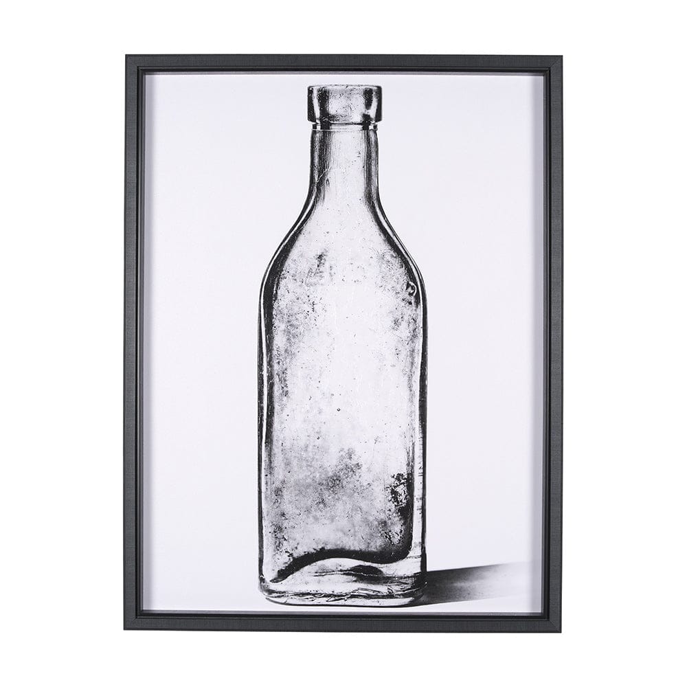 Mercana - Collected Glassware - Vintage by Paige Craig a Hand Embellished Textured Framed Art Print - 15312 view 1