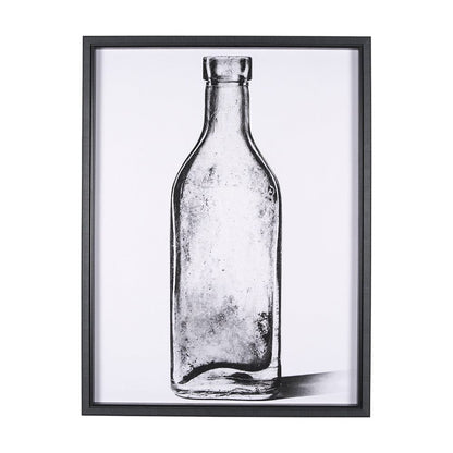 Mercana - Collected Glassware - Vintage by Paige Craig a Hand Embellished Textured Framed Art Print - 15312 view 1