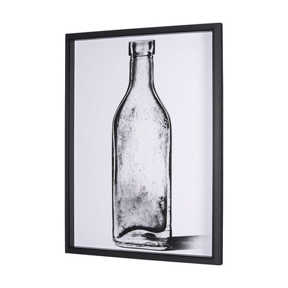 Mercana - Collected Glassware - Vintage by Paige Craig a Hand Embellished Textured Framed Art Print - 15312 view 2