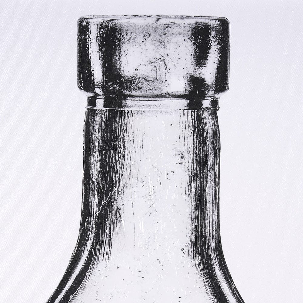 Mercana - Collected Glassware - Vintage by Paige Craig a Hand Embellished Textured Framed Art Print - 15312 view 7