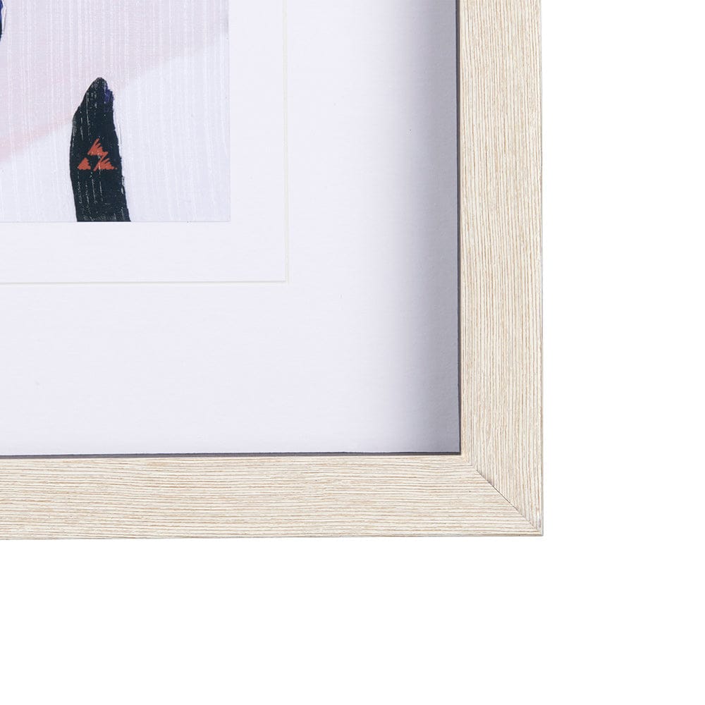 Mercana - Color Blocks I by Mercana Studio a Hand Embellished Textured Framed Art Print Matted under Glass - 14153 view 3