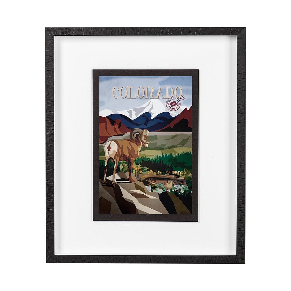 Mercana - Colorado Go USA M by Mercana Studio a Framed Art Print Matted under Glass - 14000 view 1
