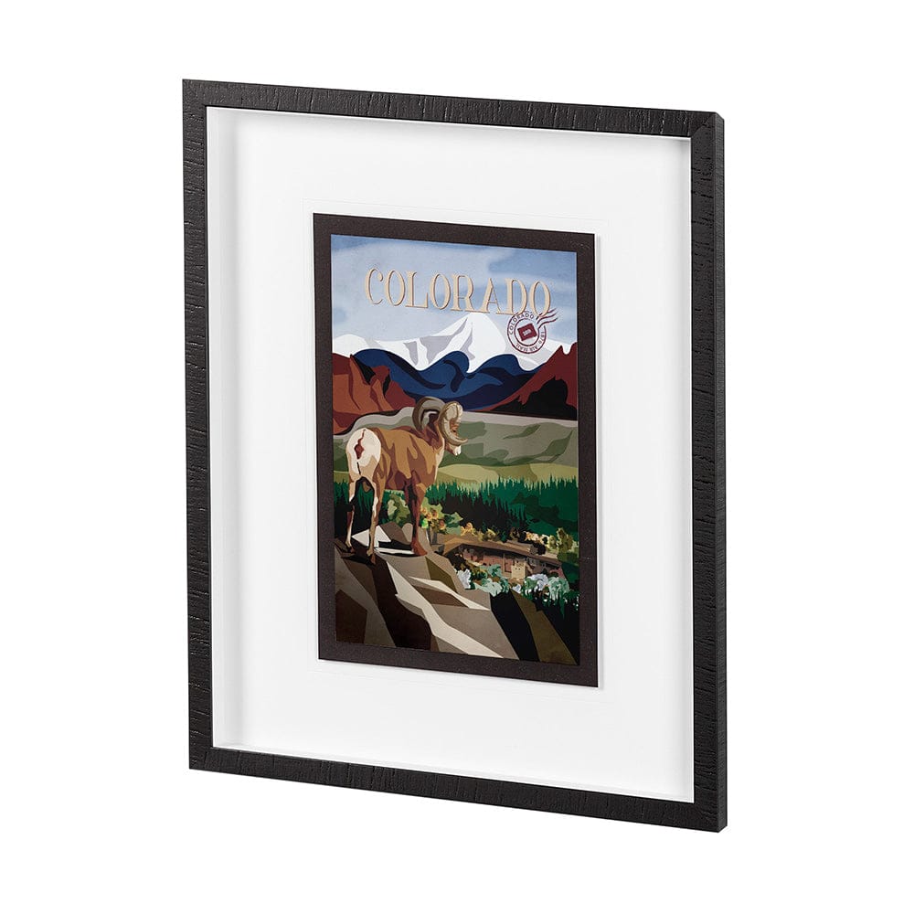 Mercana - Colorado Go USA M by Mercana Studio a Framed Art Print Matted under Glass - 14000 view 2