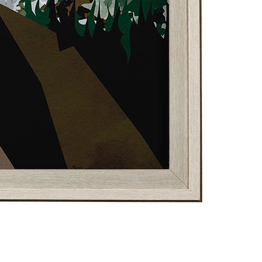 Mercana - Colorado Go USA XL by Mercana Studio a Hand Embellished Decograph Framed Art Print under Glass - 14003 view 3