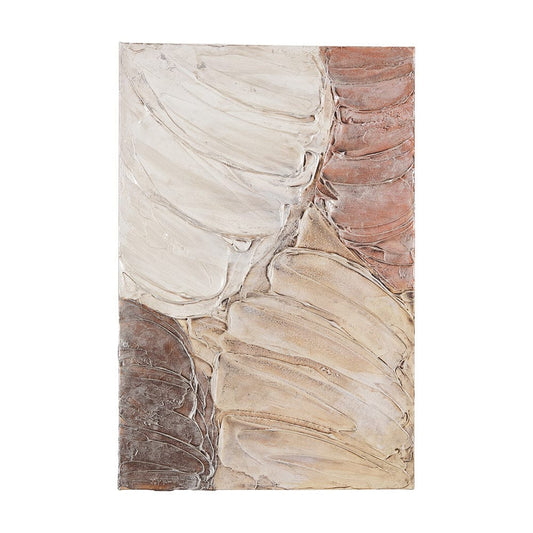 Mercana - Colored Shells I by Studio M a handmade Original Framed Canvas 3D Textured Artwork - 102517-CO view 1