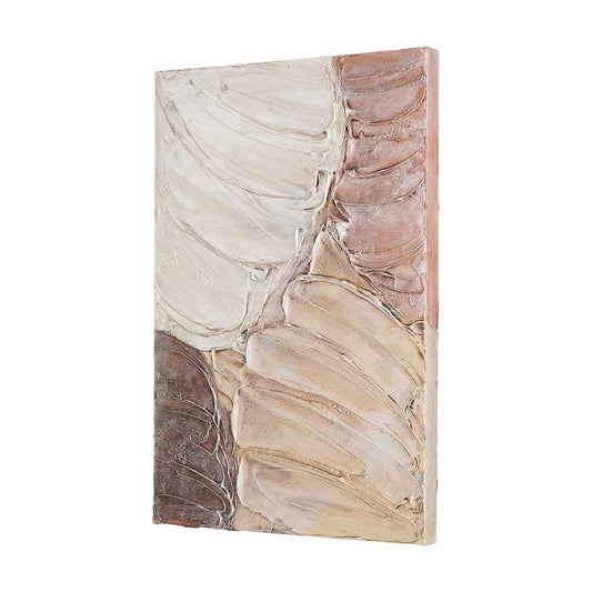 Mercana - Colored Shells I by Studio M a handmade Original Framed Canvas 3D Textured Artwork - 102517-CO view 2