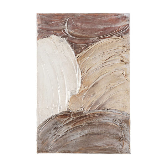 Mercana - Colored Shells II by Studio M a handmade Original Framed Canvas 3D Textured Artwork - 102518-CO view 1