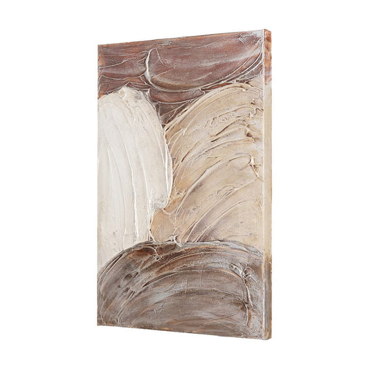 Mercana - Colored Shells II by Studio M a handmade Original Framed Canvas 3D Textured Artwork - 102518-CO view 2