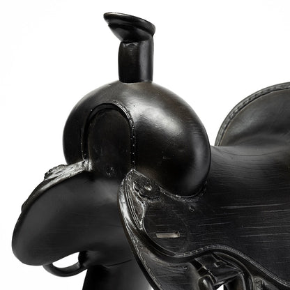 Mercana - Colt I 9L x 8W Black Equestrian-Inspired Western Horse Saddle - 68934 view 6