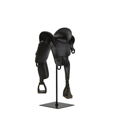 Mercana - Colt III 8L x 9W Black Equestrian-Inspired English Horse Saddle - 68936 view 1