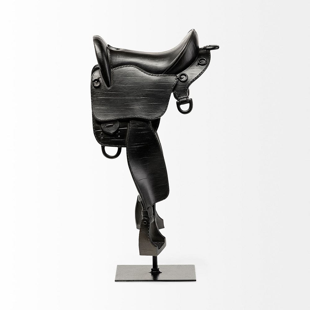Mercana - Colt III 8L x 9W Black Equestrian-Inspired English Horse Saddle - 68936 view 2