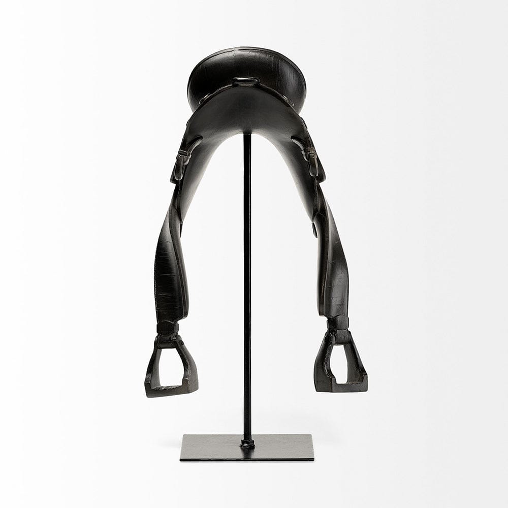 Mercana - Colt III 8L x 9W Black Equestrian-Inspired English Horse Saddle - 68936 view 3