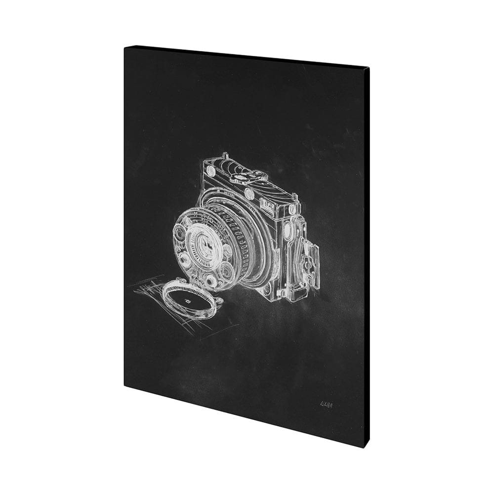 Mercana - Compass Camera I by Mercana Studio a Hand Embellished Textured Canvas - 101381-S view 1