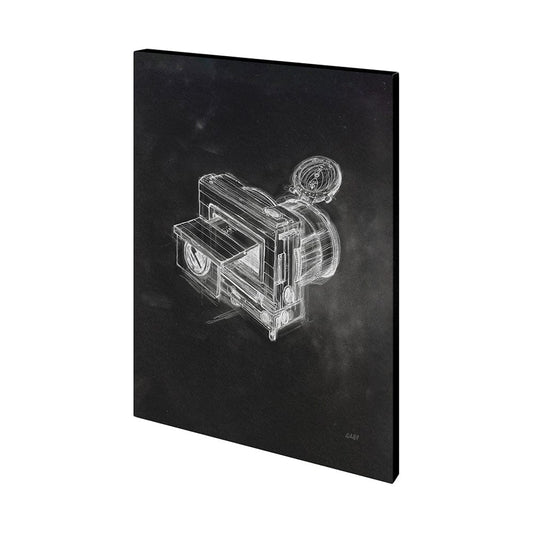 Mercana - Compass Camera II by Mercana Studio a Hand Embellished Textured Canvas - 101382-S view 1