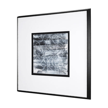 Mercana - Continuous Strand I by Studio M a handmade Original Framed Artwork under Glass - 15085 view 2