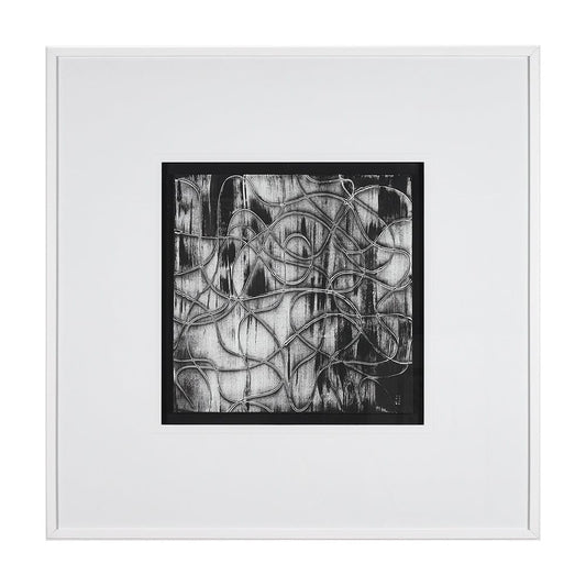 Mercana - Continuous Strand II by Studio M a handmade Original Framed Artwork under Glass - 15086 view 1