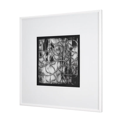 Mercana - Continuous Strand II by Studio M a handmade Original Framed Artwork under Glass - 15086 view 2