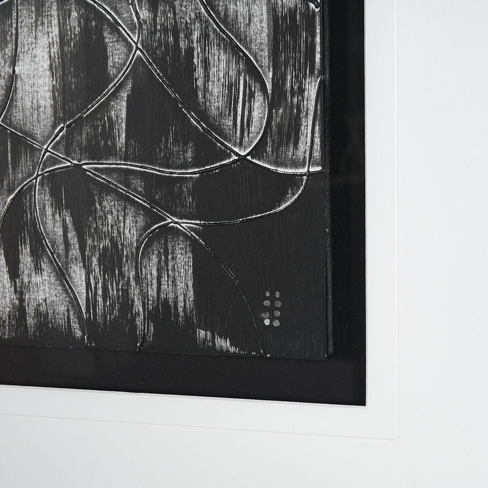 Mercana - Continuous Strand II by Studio M a handmade Original Framed Artwork under Glass - 15086 view 6