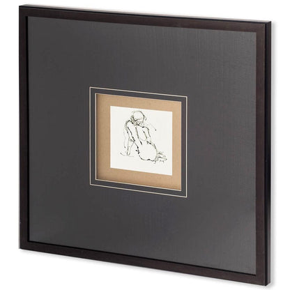 Mercana - Contour Figure 4 by Stefano Altamura a Hand Embellished Textured Framed Art Print Matted under Glass - 10313 view 1