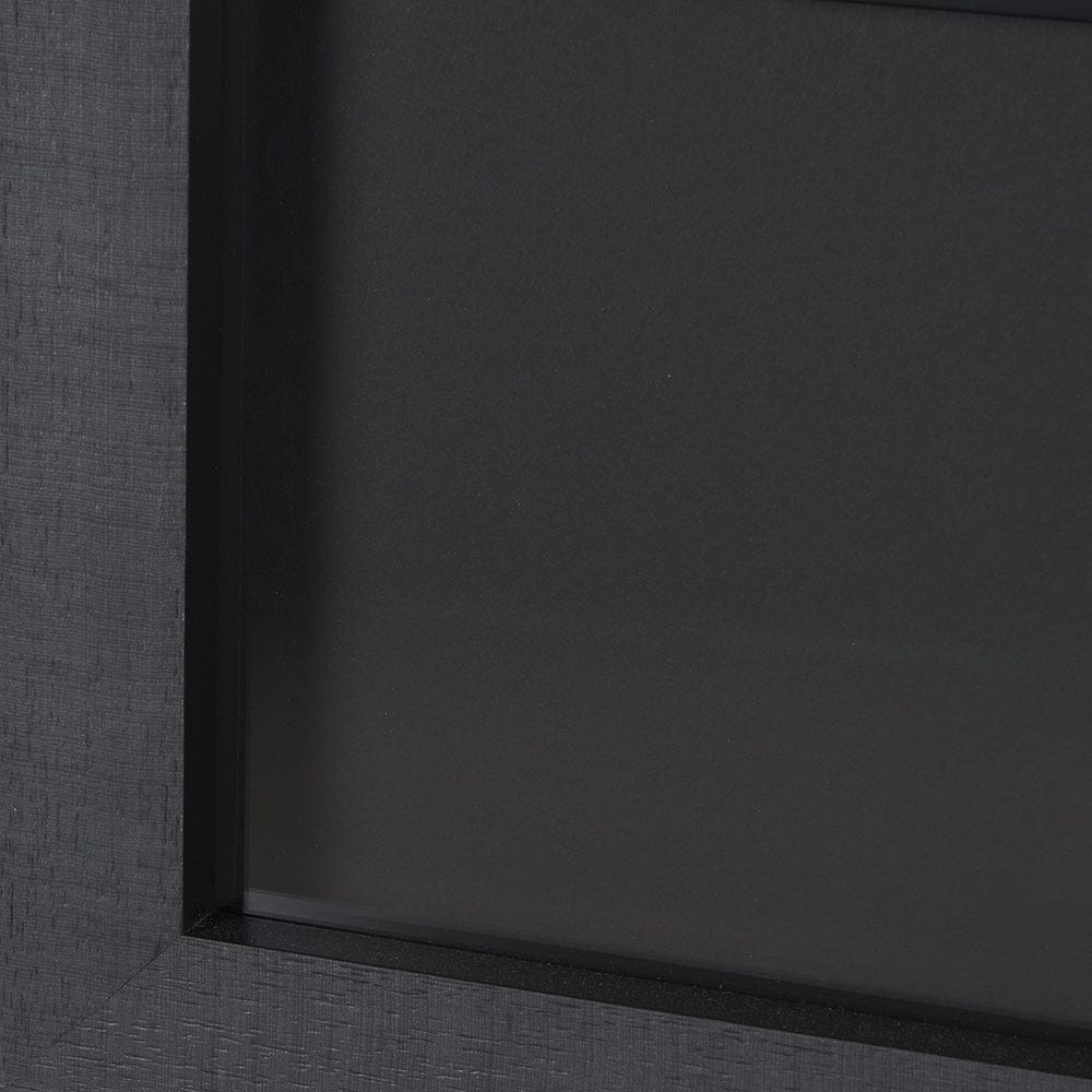Mercana - Contrasting Paths I by Studio M a handmade Original Framed 3D Textured Artwork under Glass - 15256 view 5