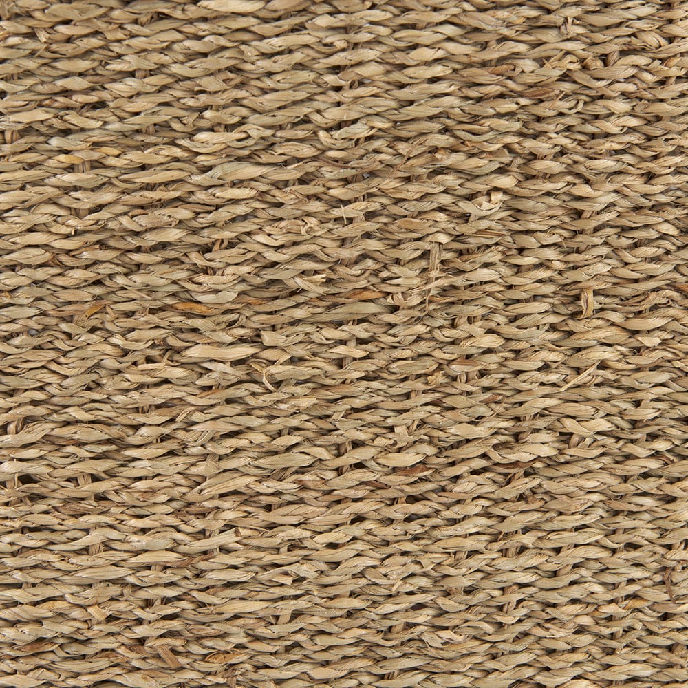 Mercana - Copenhagen 15.7L x 15.7W x 15.7H Medium Brown Square Twisted Seagrass Square Basket (Set of 3) - 69593 view 7