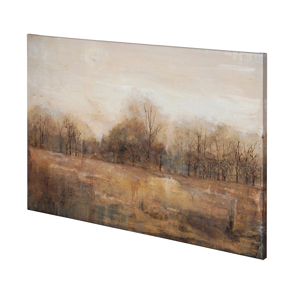 Mercana - Copper Glaze Landscape by Matina Theodosiou a Hand Embellished Textured Canvas - 100967-L view 1