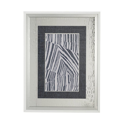 Mercana - Corduroy I by Alarm a Hand Embellished Textured Framed Art Print Matted under Glass - 13168 view 1