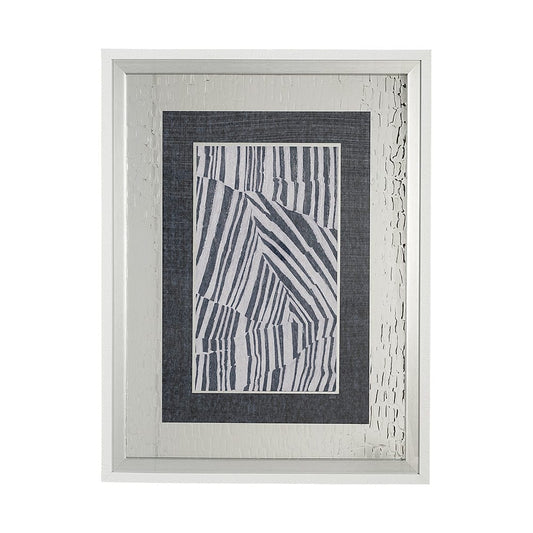 Mercana - Corduroy I by Alarm a Hand Embellished Textured Framed Art Print Matted under Glass - 13168 view 1